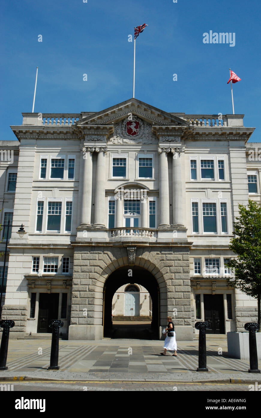 Kent County Council County Hall Maidstone Kent Stock Photo Alamy