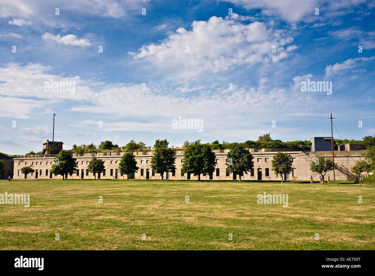 Fort Warren, Island, Massachusetts, USA Stock Photo Alamy