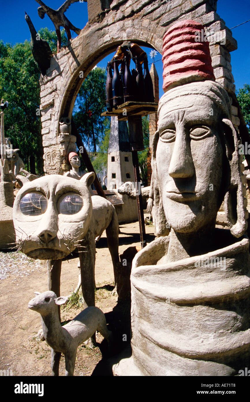 The Owl House, Helen Martins Museum, in Groot Karoo town of Nieu