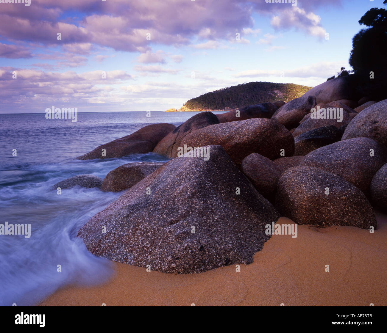Granite Boulders at Refuge Cove North Beach Wilsons Promontory Victoria