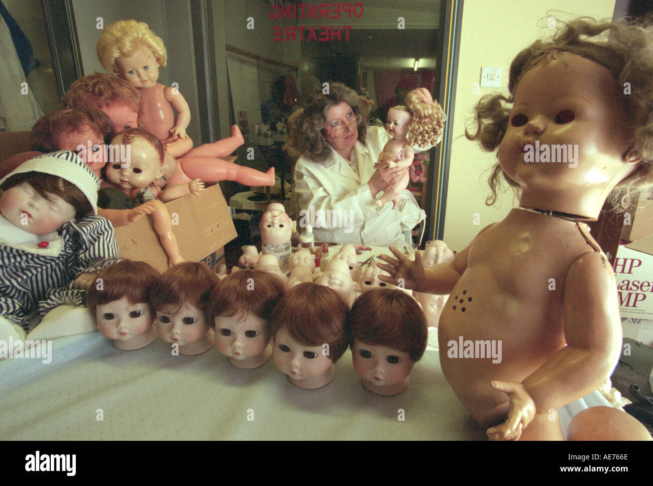 Edinburgh Dolls Hospital Scotland Stock Photo Alamy