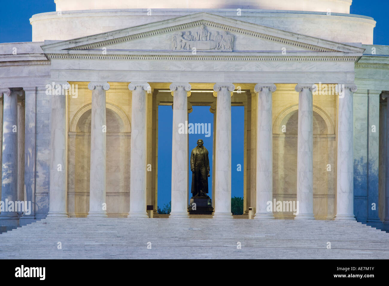 USA Washington DC Jefferson Memorial Stock Photo