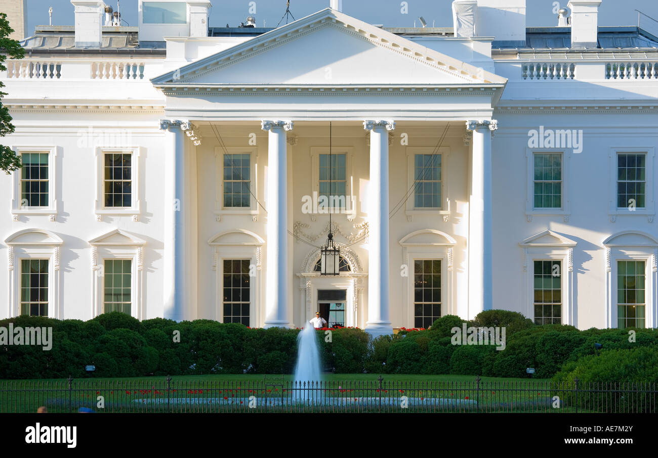 USA Washington DC The White house Stock Photo - Alamy