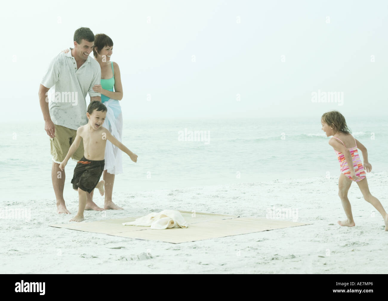 family beach mat