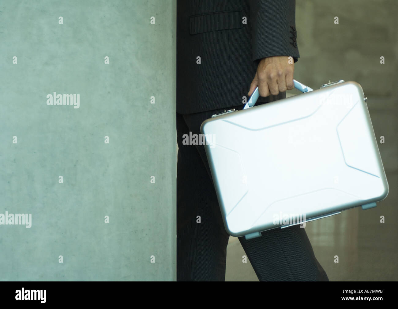 Briefcase being carried Stock Photo Alamy