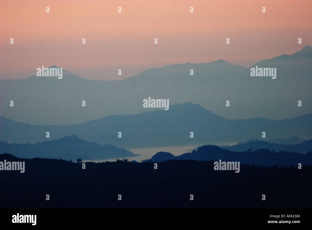 Sunrise at Sarangkot Nepal Stock Photo - Alamy