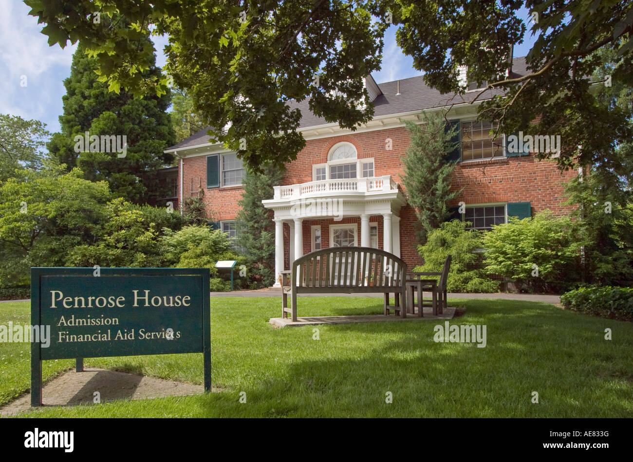 "Penrose House, Whitman College, Walla Walla, Wasington Stock Photo Alamy
