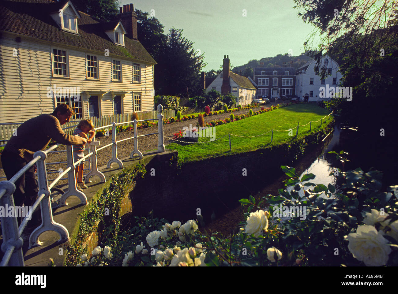 Old Mill House Farningham kent England UK Stock Photo Alamy