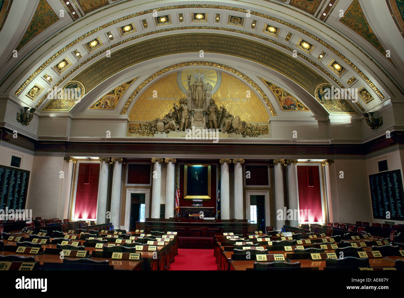 HOUSE OF REPRESENTATIVES CHAMBER, MINNESOTA STATE CAPITOL, ST.PAUL