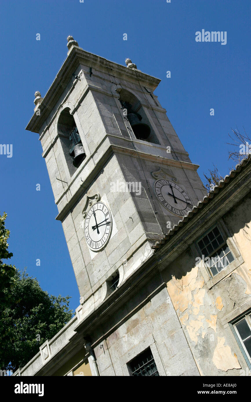 The Clock Tower in Sintra, near Lisbon, Portugal Stock Photo Alamy