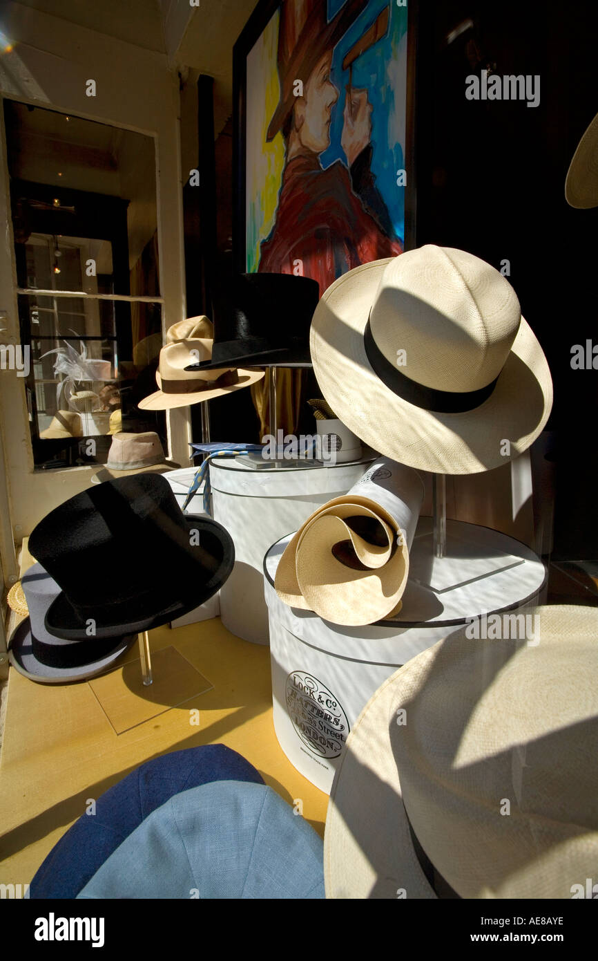 Lock and Co the famous hat makers in London England Stock Photo - Alamy