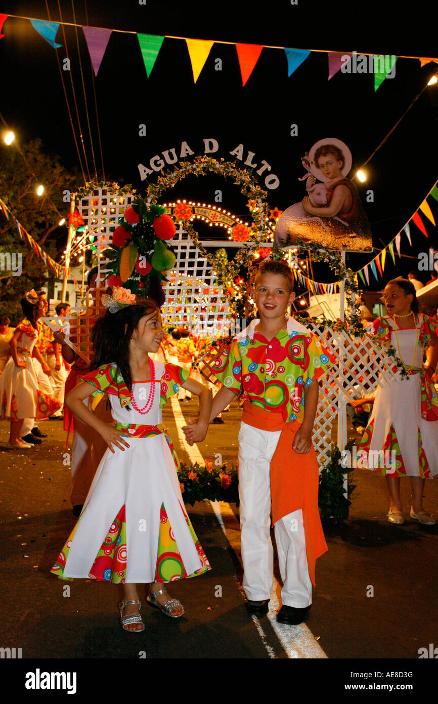 Sao Joao da Vila Festival. Vila Franca do Campo, Azores islands, Portugal Stock Photo