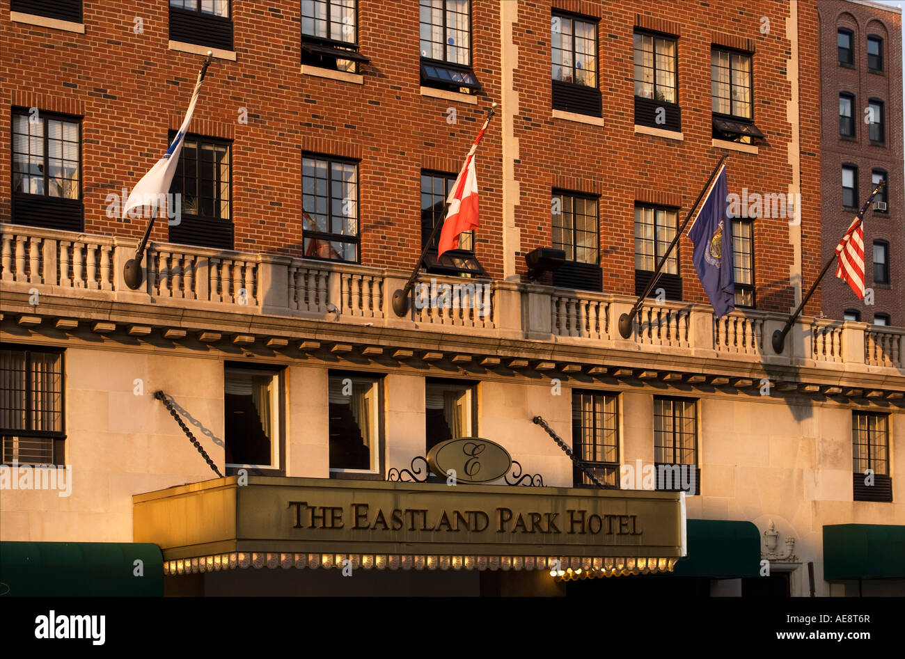The Eastland Park Hotel, Portland, Maine Stock Photo Alamy