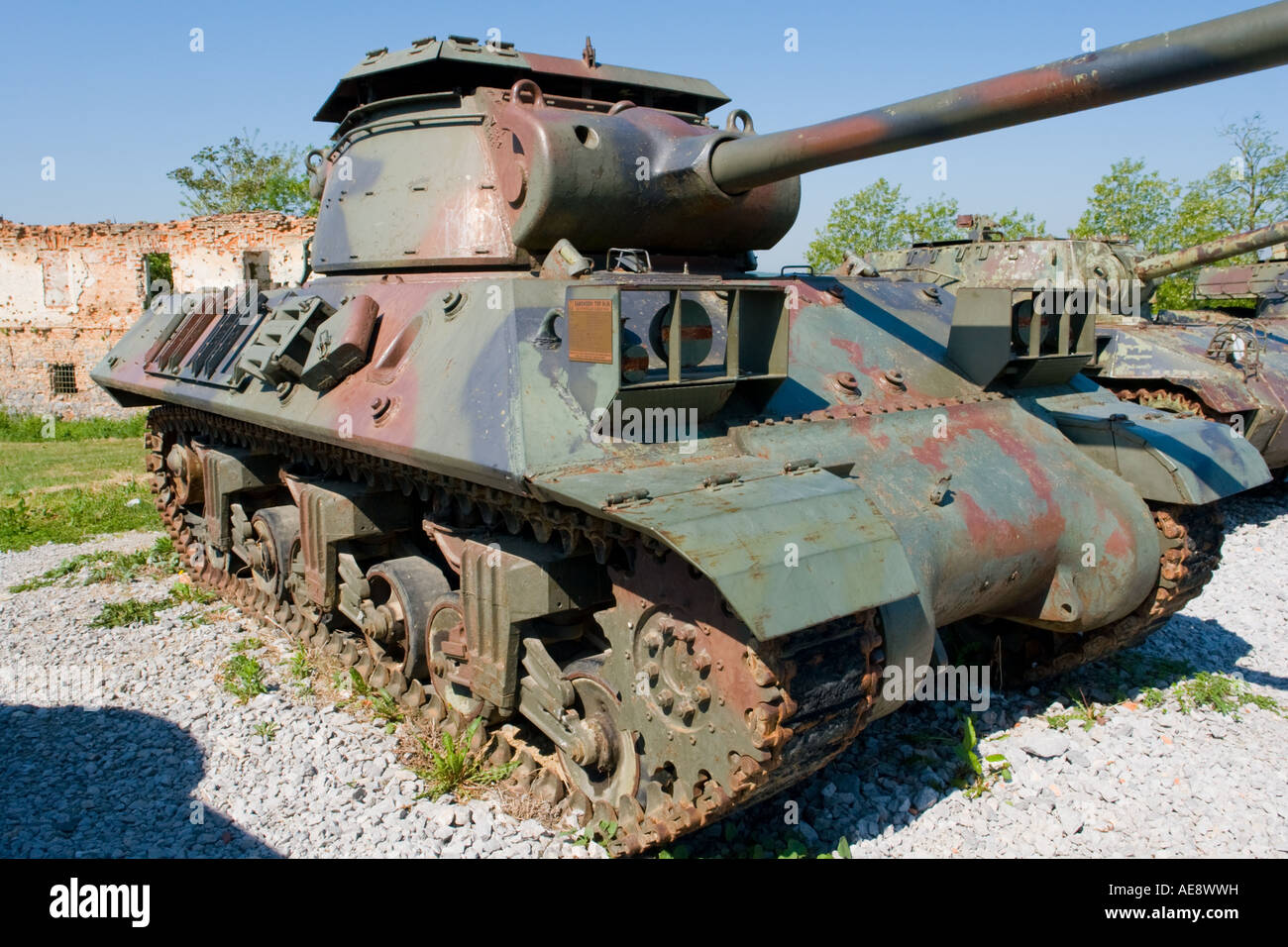 M36 (modified) Jackson tank destroyer of ex Yugoslav Army and