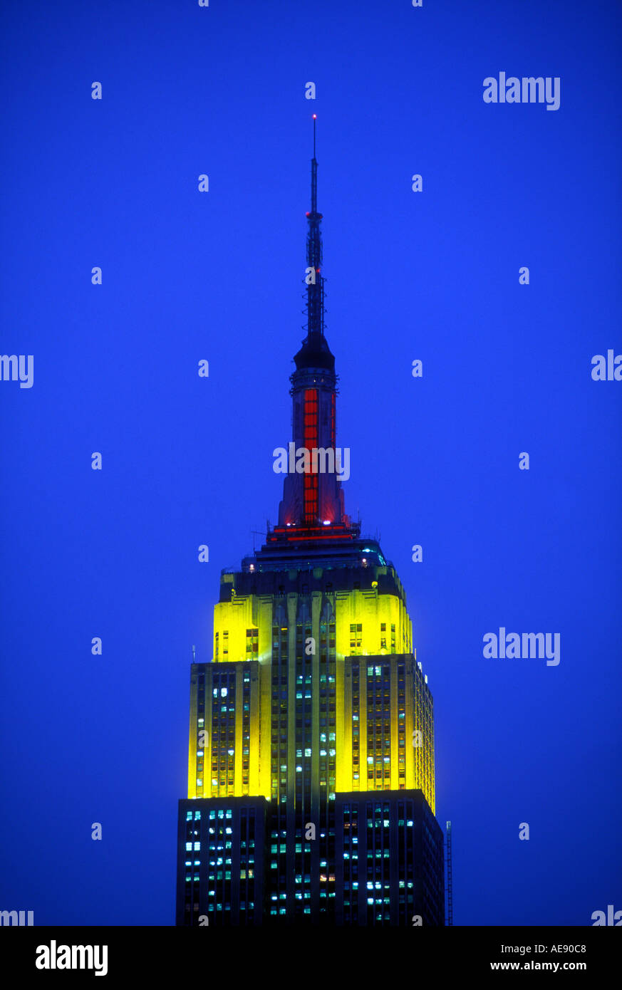 Empire State Building New York City USA Stock Photo