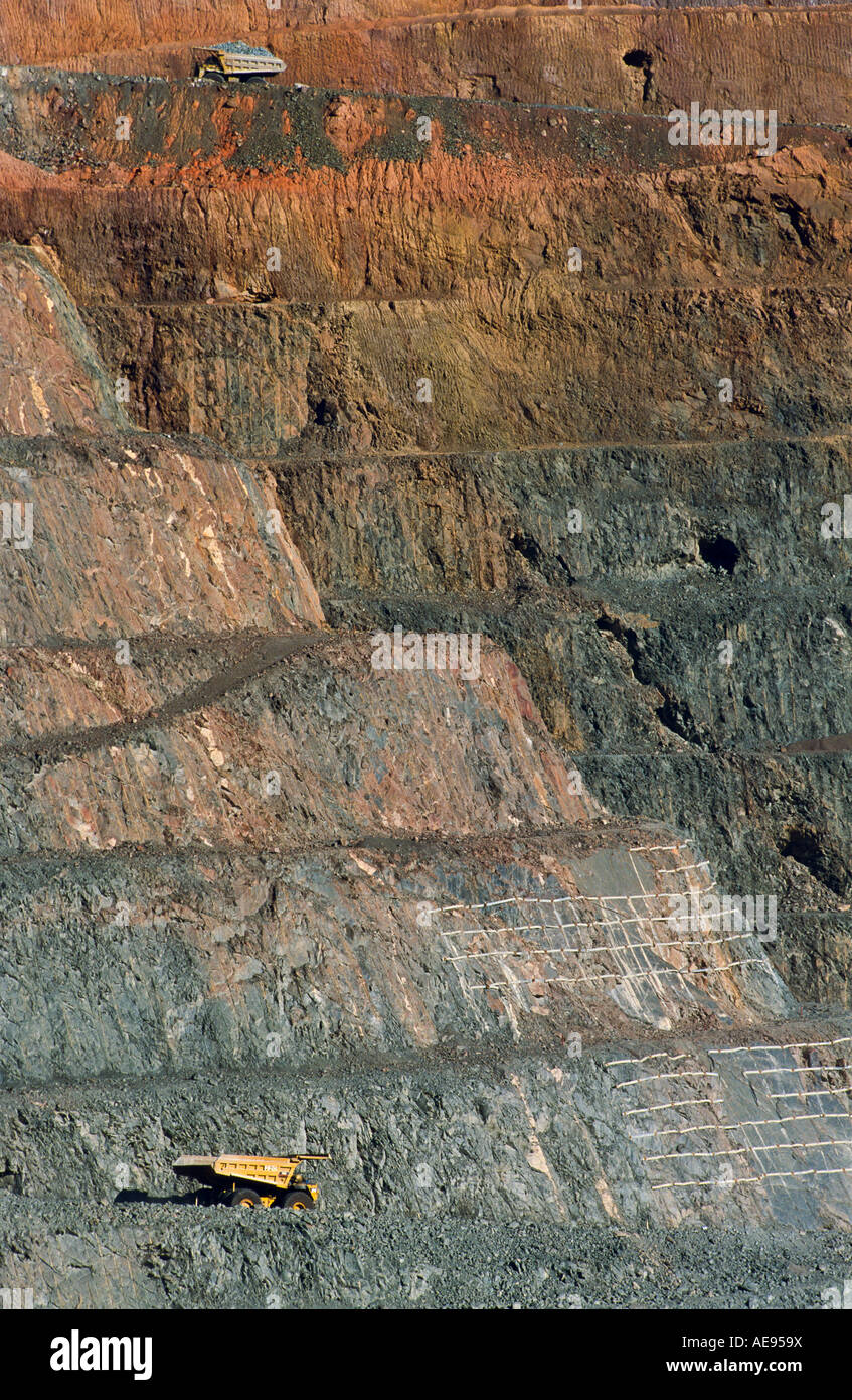 Gold mining Australia Stock Photo