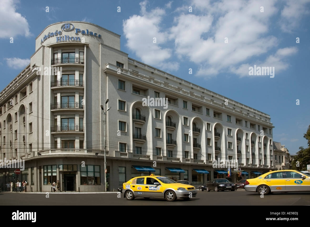 Athenee Palace Hilton Hotel Bucharest Stock Photos Athenee