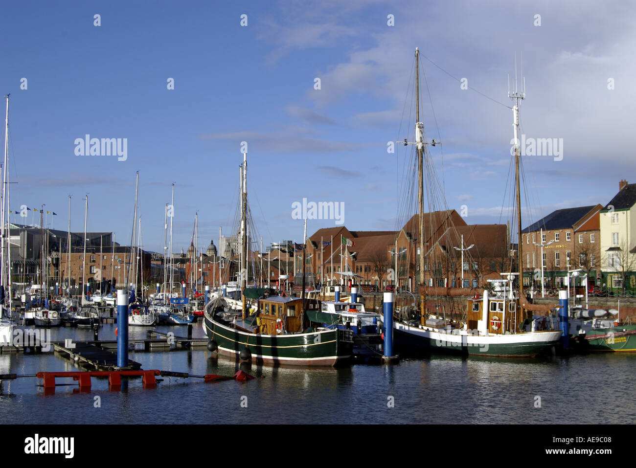 Hull Marina East Yorkshire Stock Photo - Alamy