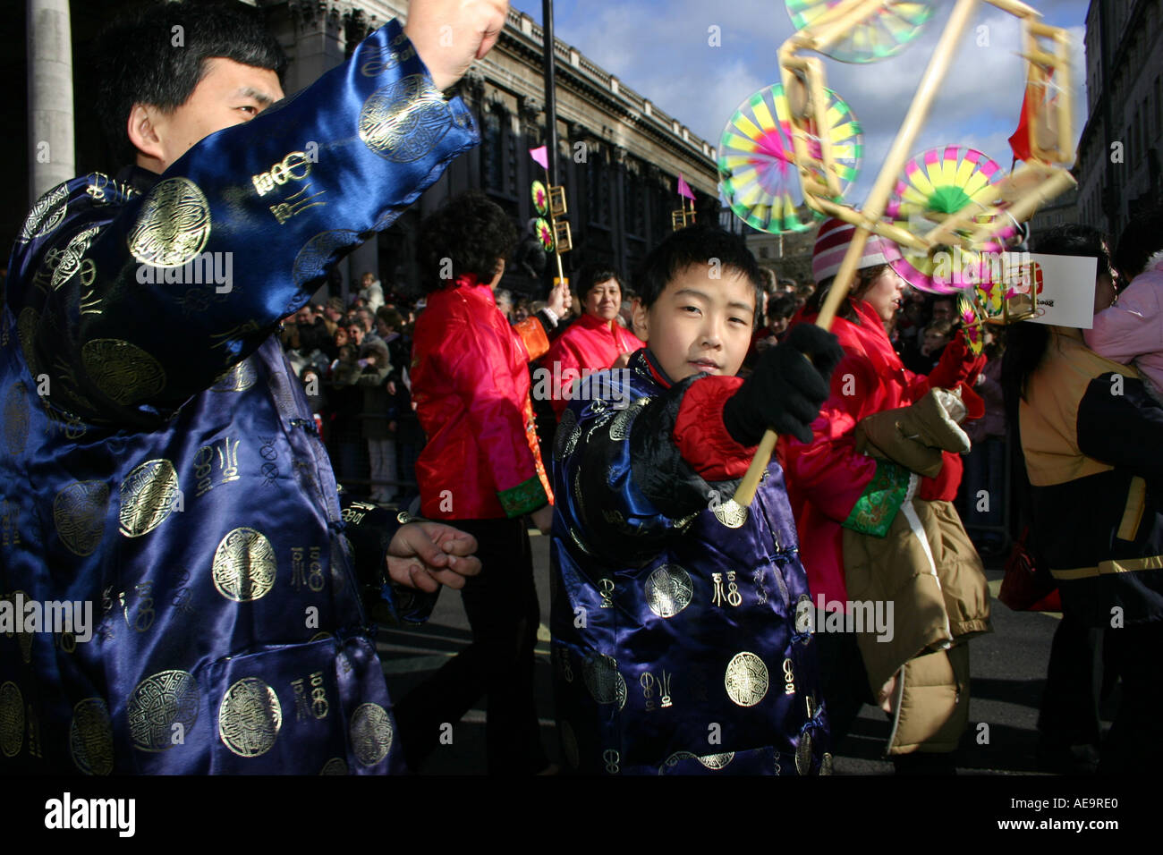 chinese new year celebration london Stock Photo