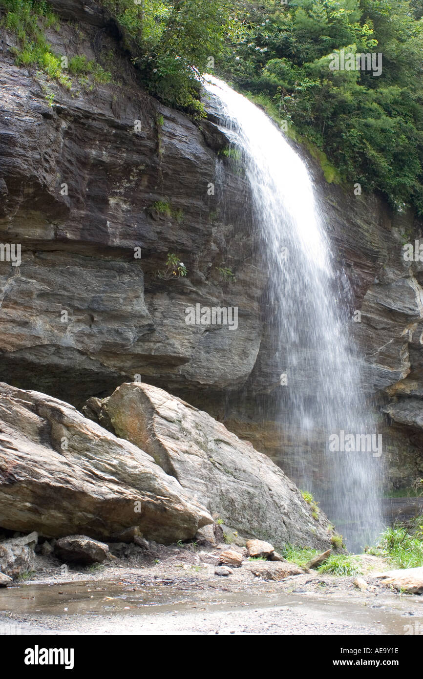 Bridal Veil Falls Highlands North Carolina Usa Stock Photo Alamy