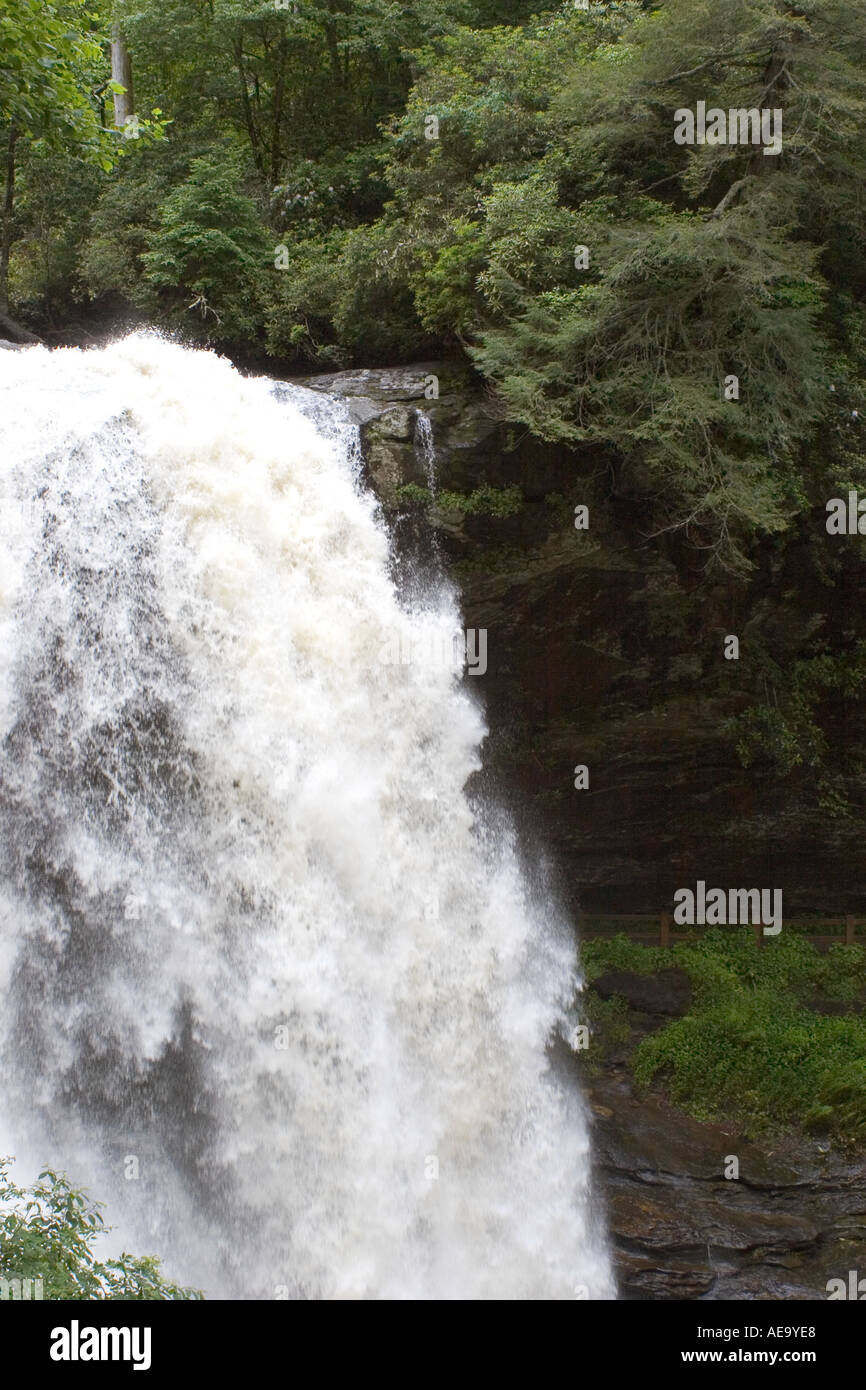 Dry Falls located in Highlands North Carolina USA Stock Photo Alamy