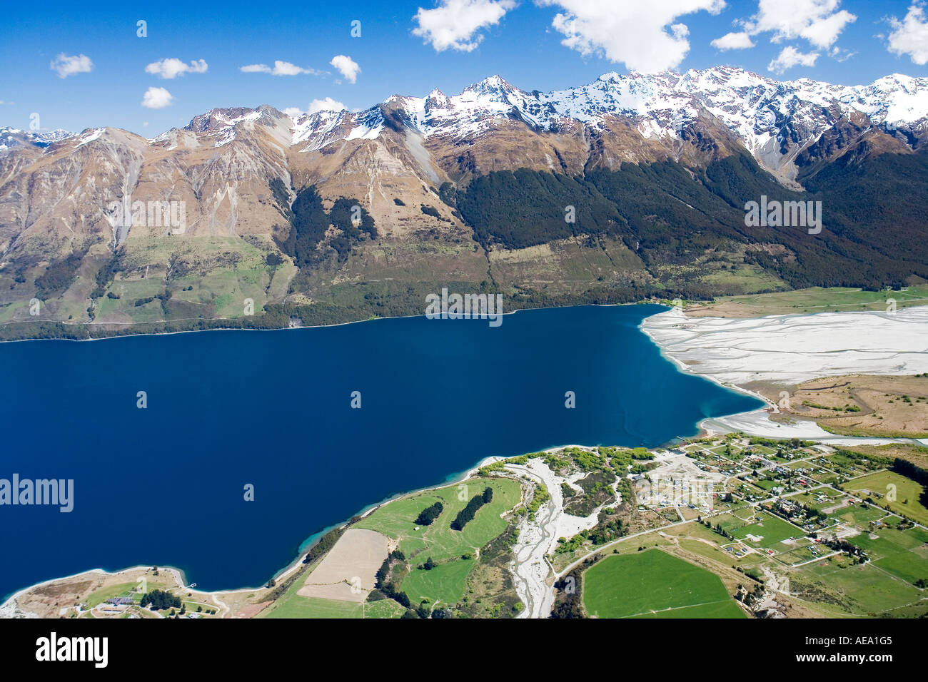 Lake Wakatipu and Glenorchy Queenstown Region South Island New Zealand ...