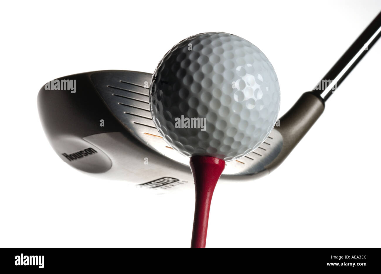 Wood Golf swing Stock Photo Alamy