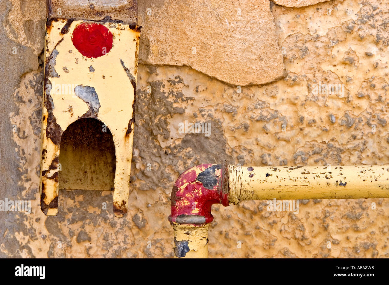 Rusty water pipe Stock Photo Alamy