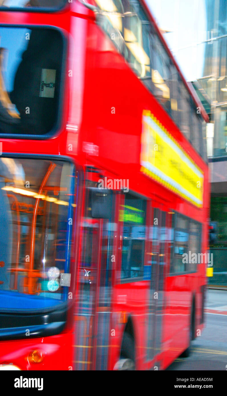 Red London Bus Stock Photo