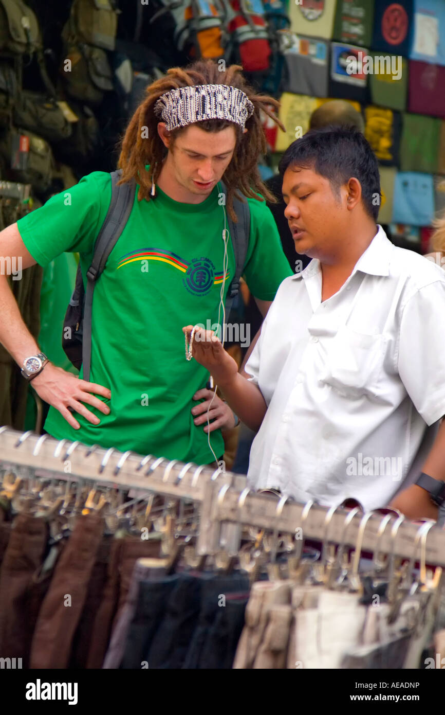Male backpacker in thailand hi-res stock photography and images - Alamy
