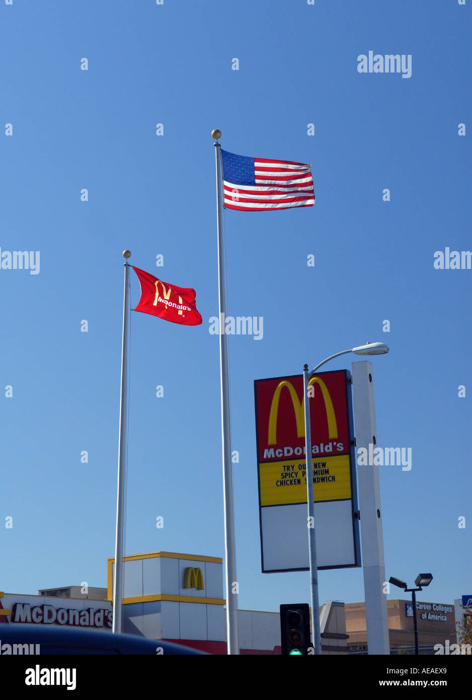 Mcdonalds flag hi-res stock photography and images - Alamy