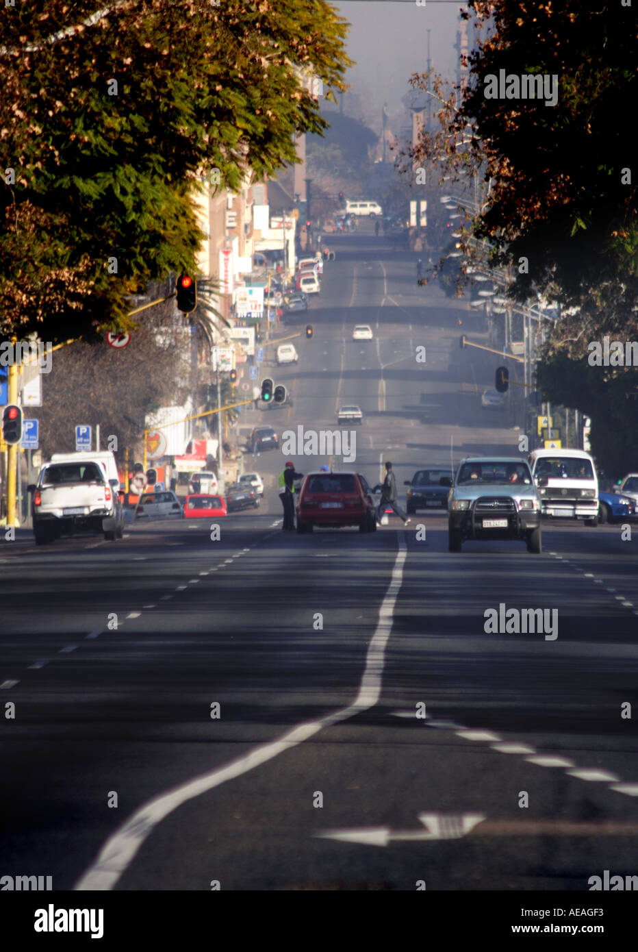 Church Street Pretoria Stock Photo Alamy