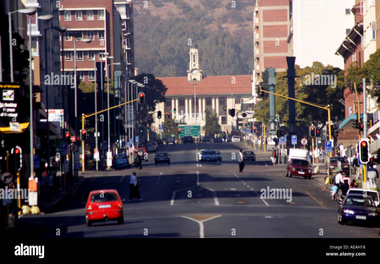 Paul kruger street Pretoria city Stock Photo 4446487 Alamy