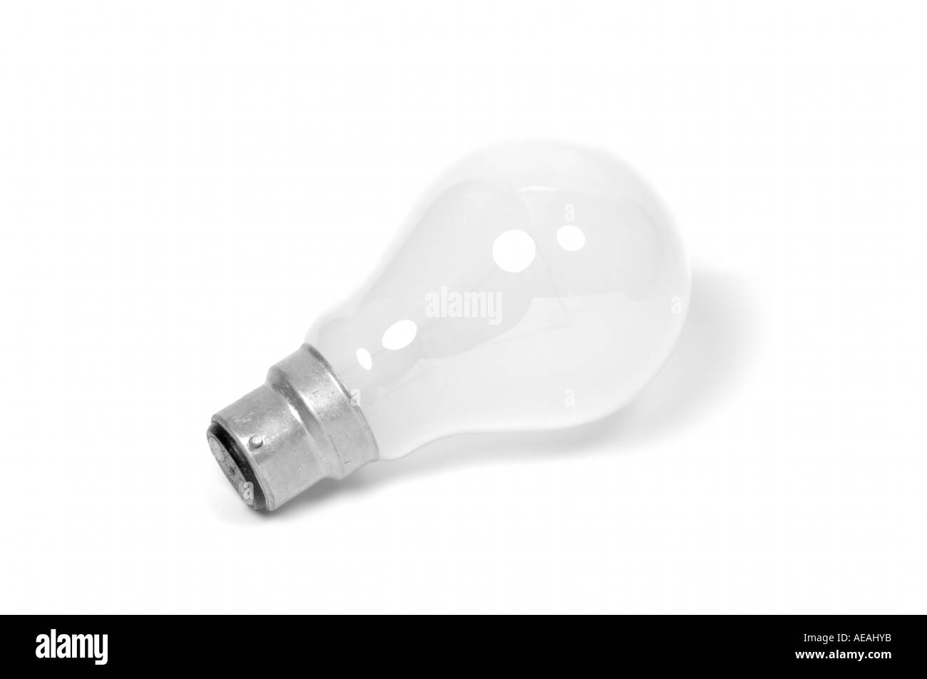 Pearlescent light bulb Stock Photo Alamy