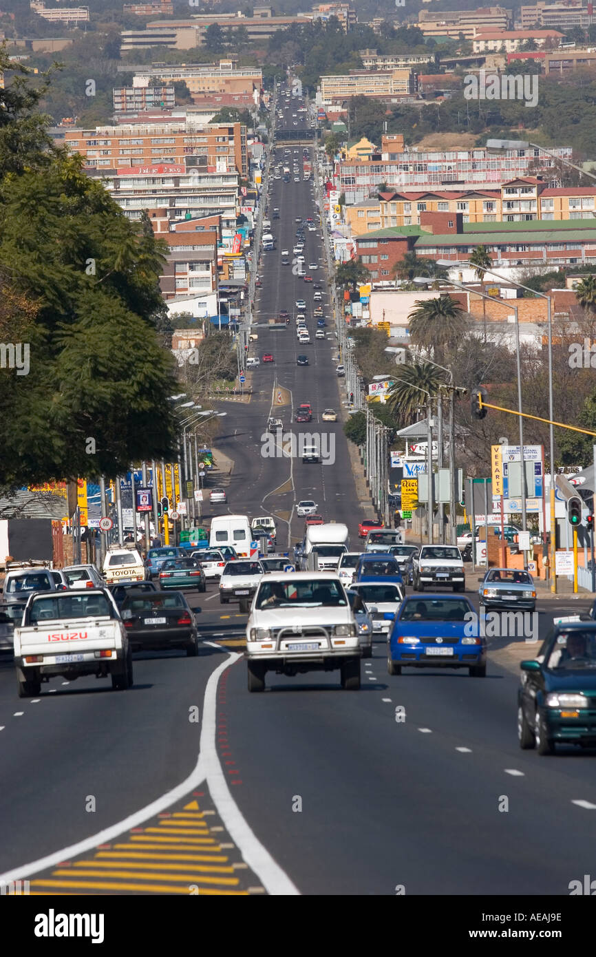 Pretoria city Voortrekker Street Stock Photo Alamy