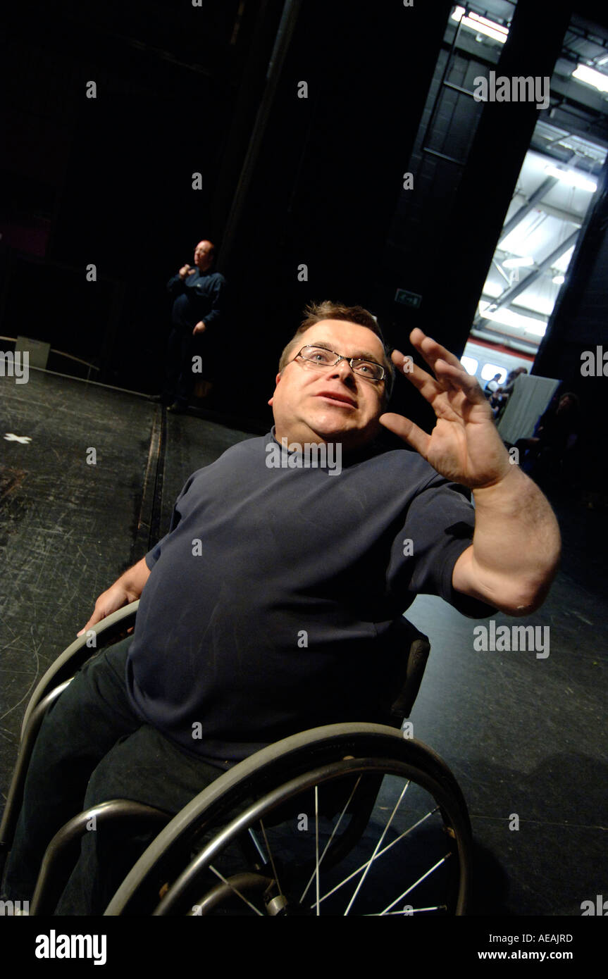 Wheelchair actor hires stock photography and images Alamy