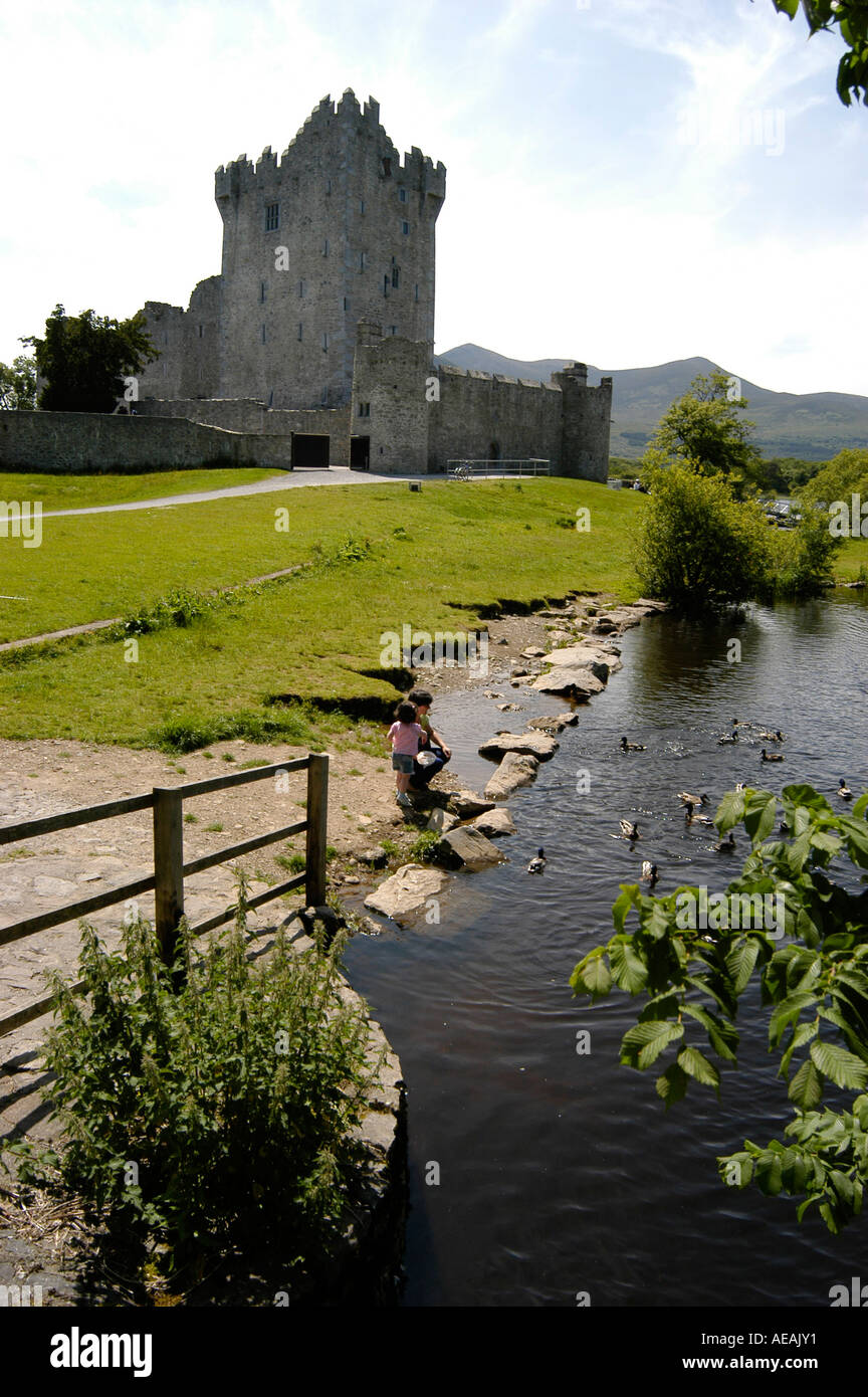Ross Castle Killarney Ireland Stock Photo