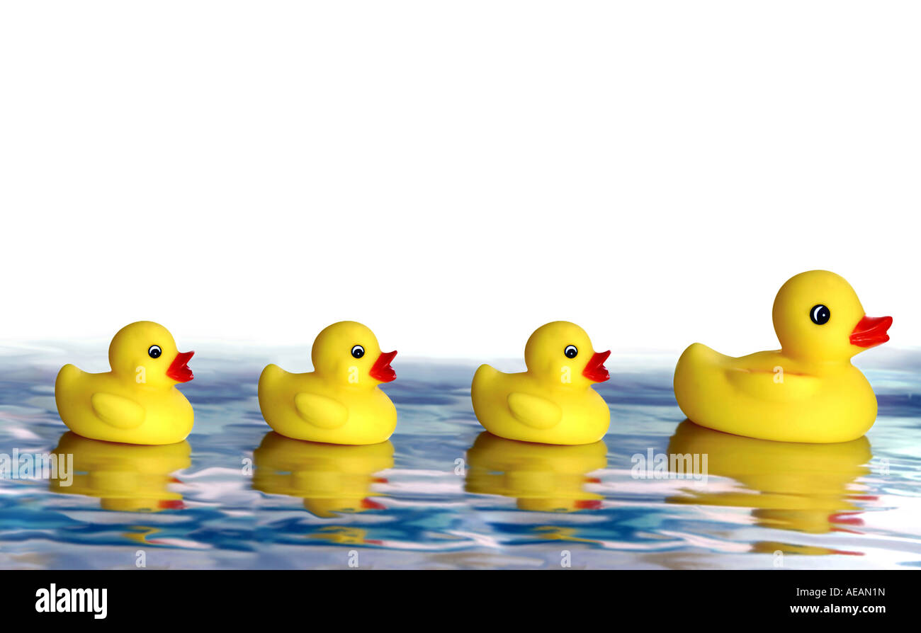 Rubber Ducky Family Stock Photo Alamy