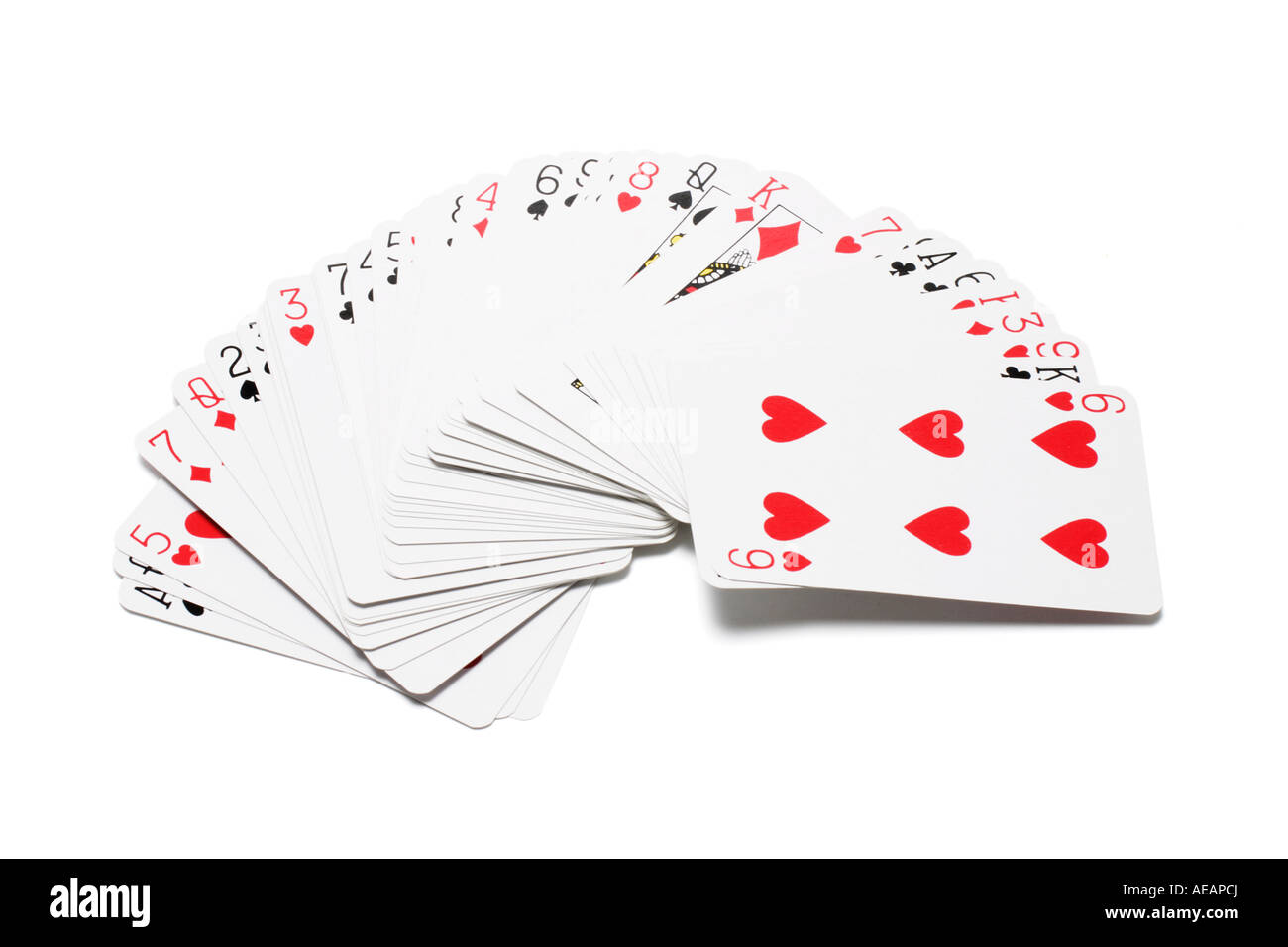 Pack Of Playing Cards Stock Photo Alamy