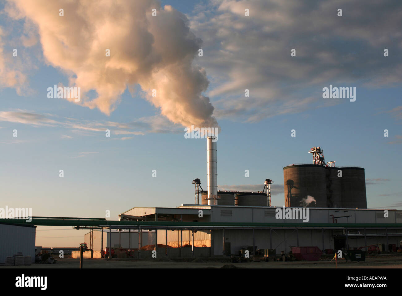 Fairbank Iowa Ethanol Plant Stock Photo Alamy