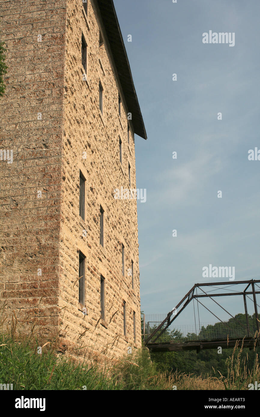 Motor Mill, Elkader Iowa Stock Photo Alamy