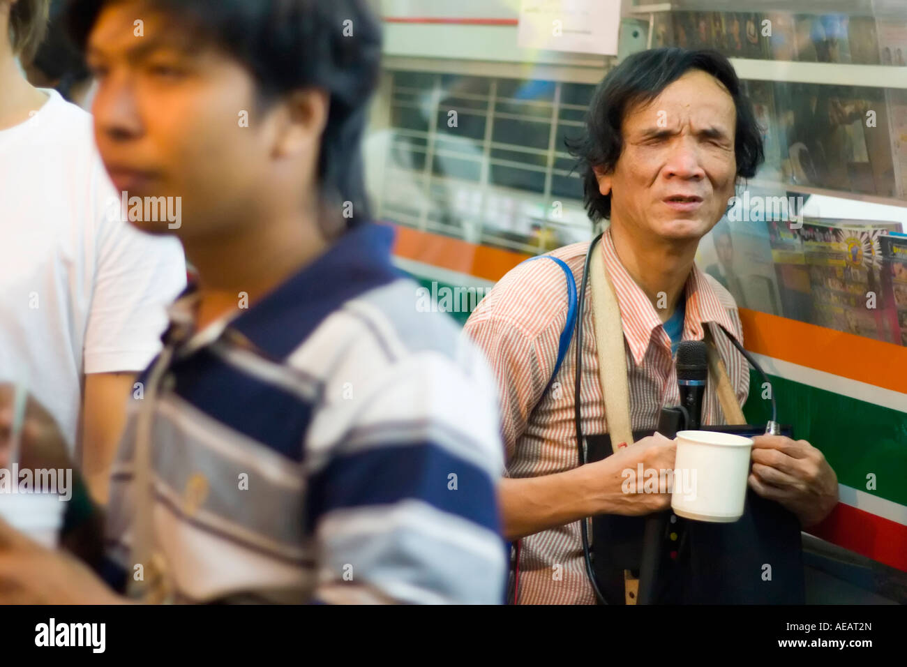 Sad traveller bangkok hi-res stock photography and images - Alamy