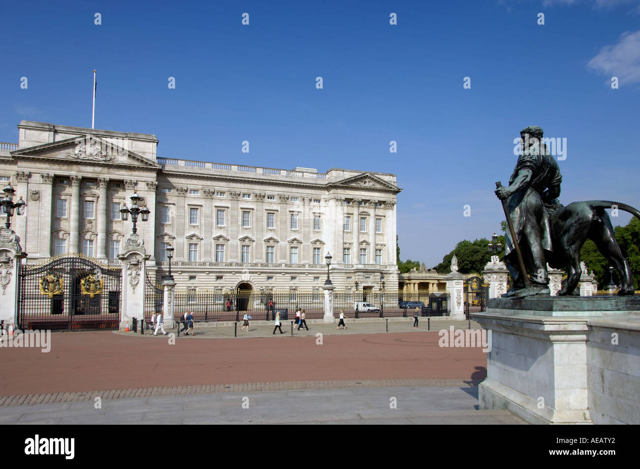 Buckingham Palace London Stock Photo