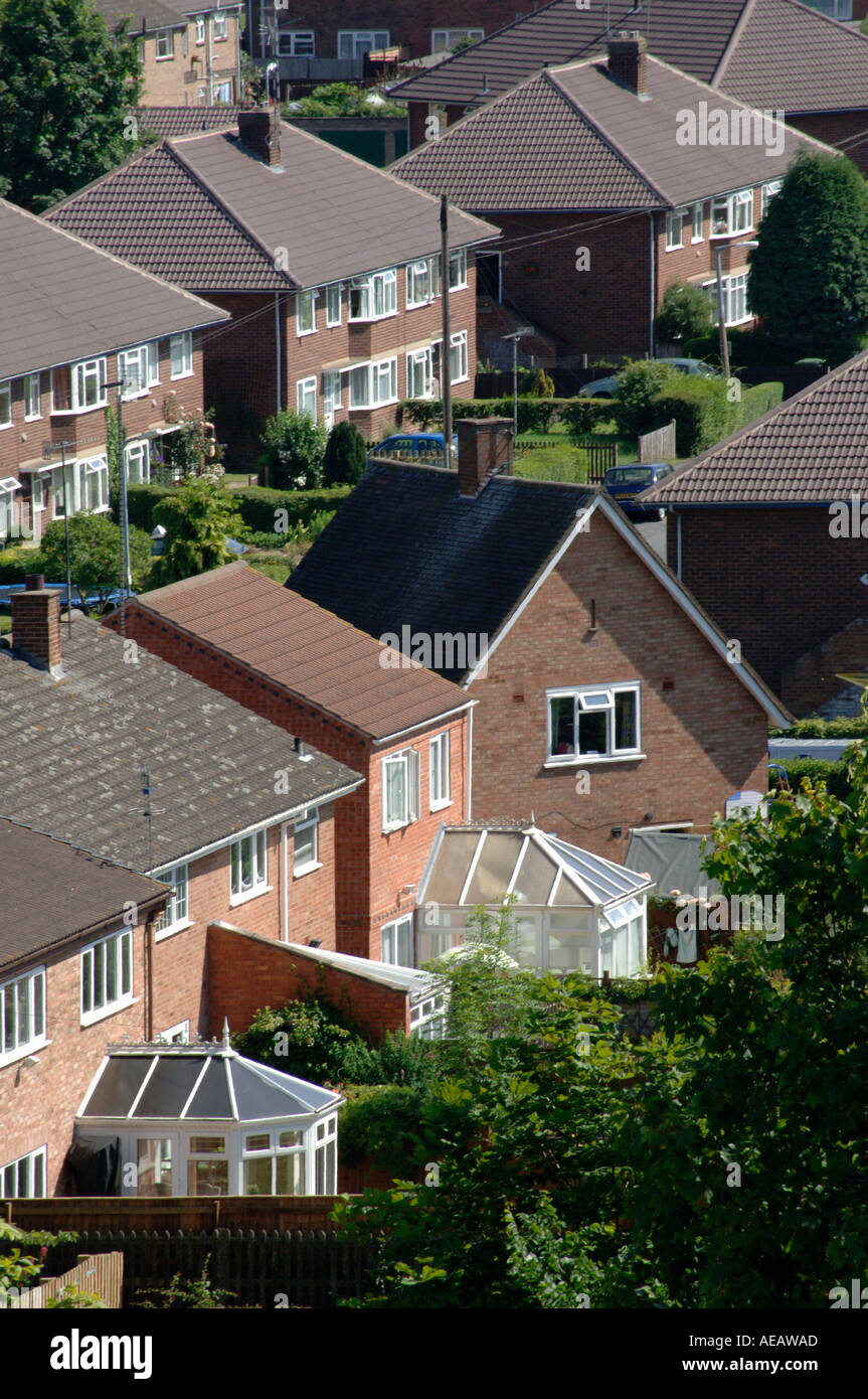 england midlands warwickshire housing estate henley in arden Stock