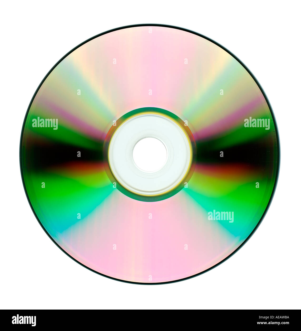 Compact Disk CD Stock Photo