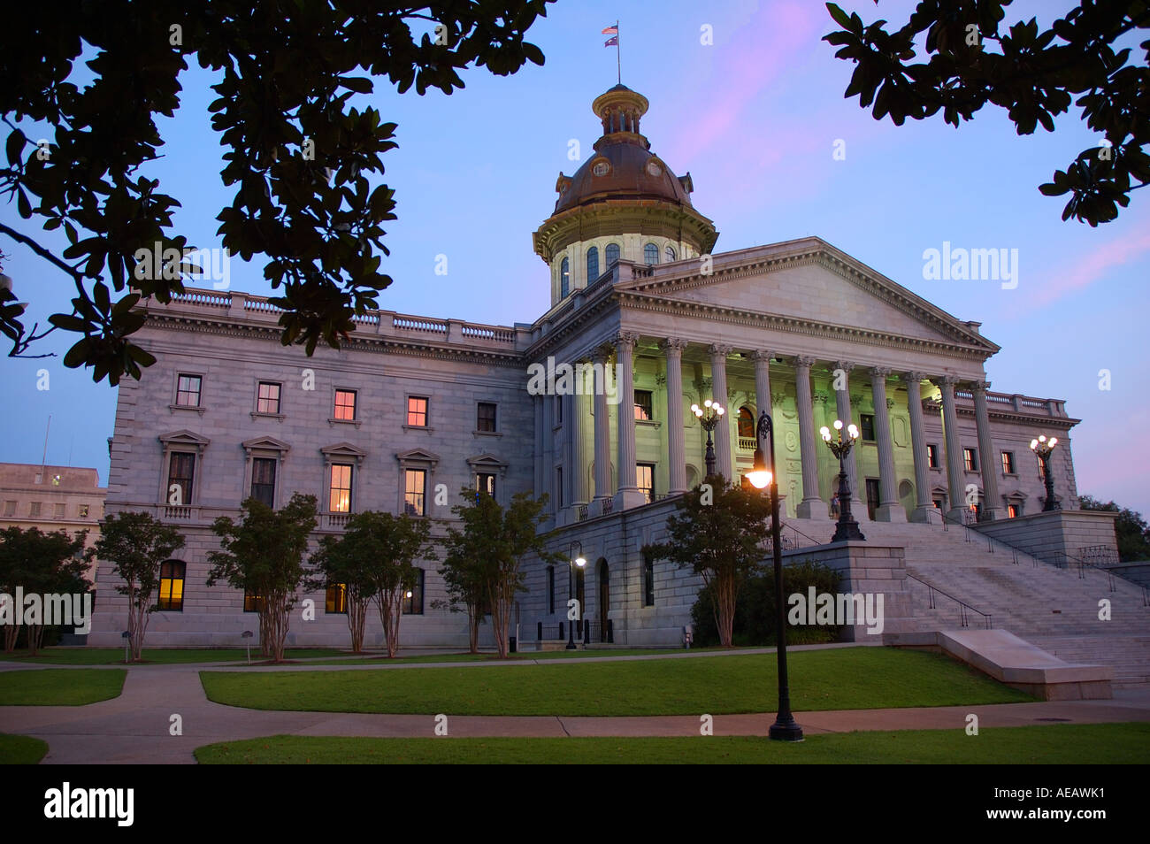 South Carolina State House, Columbia, South Carolina, USA Stock Photo ...