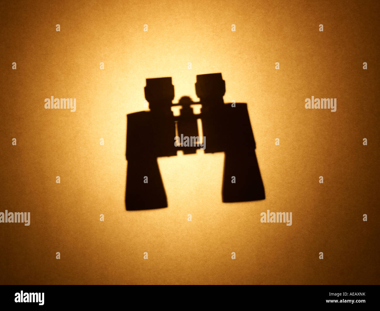 Binocular telescopes, or binoculars Stock Photo