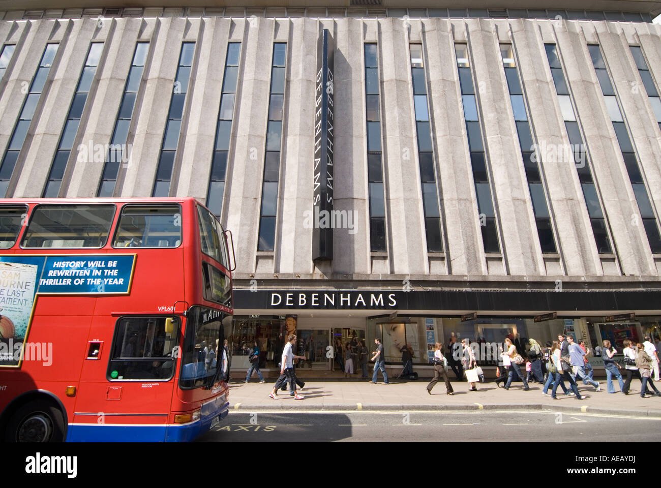 Debenhams department store london wide hires stock photography and
