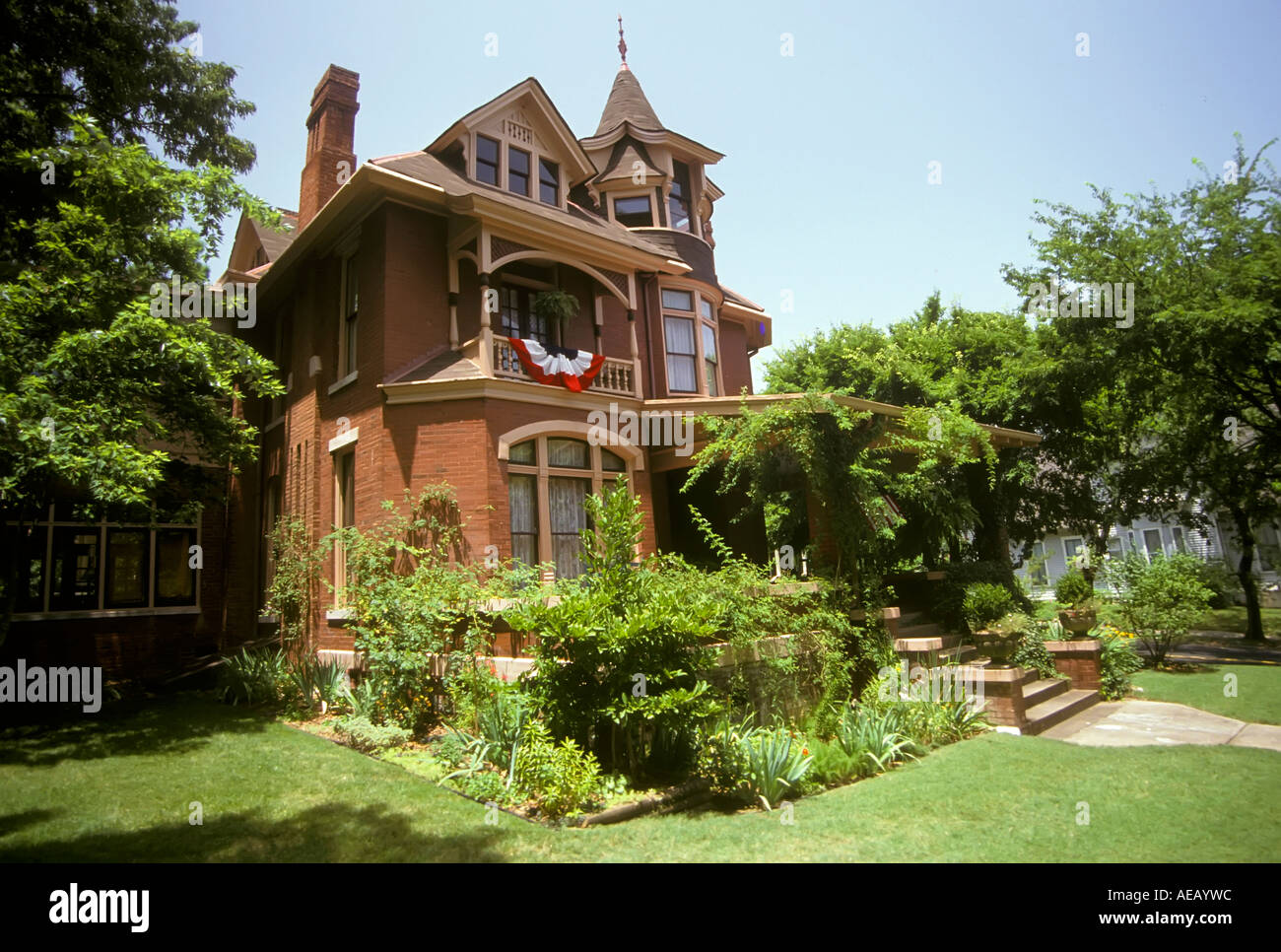 Historic Quapaw Homes in Little Rock Arkansas Stock Photo Alamy