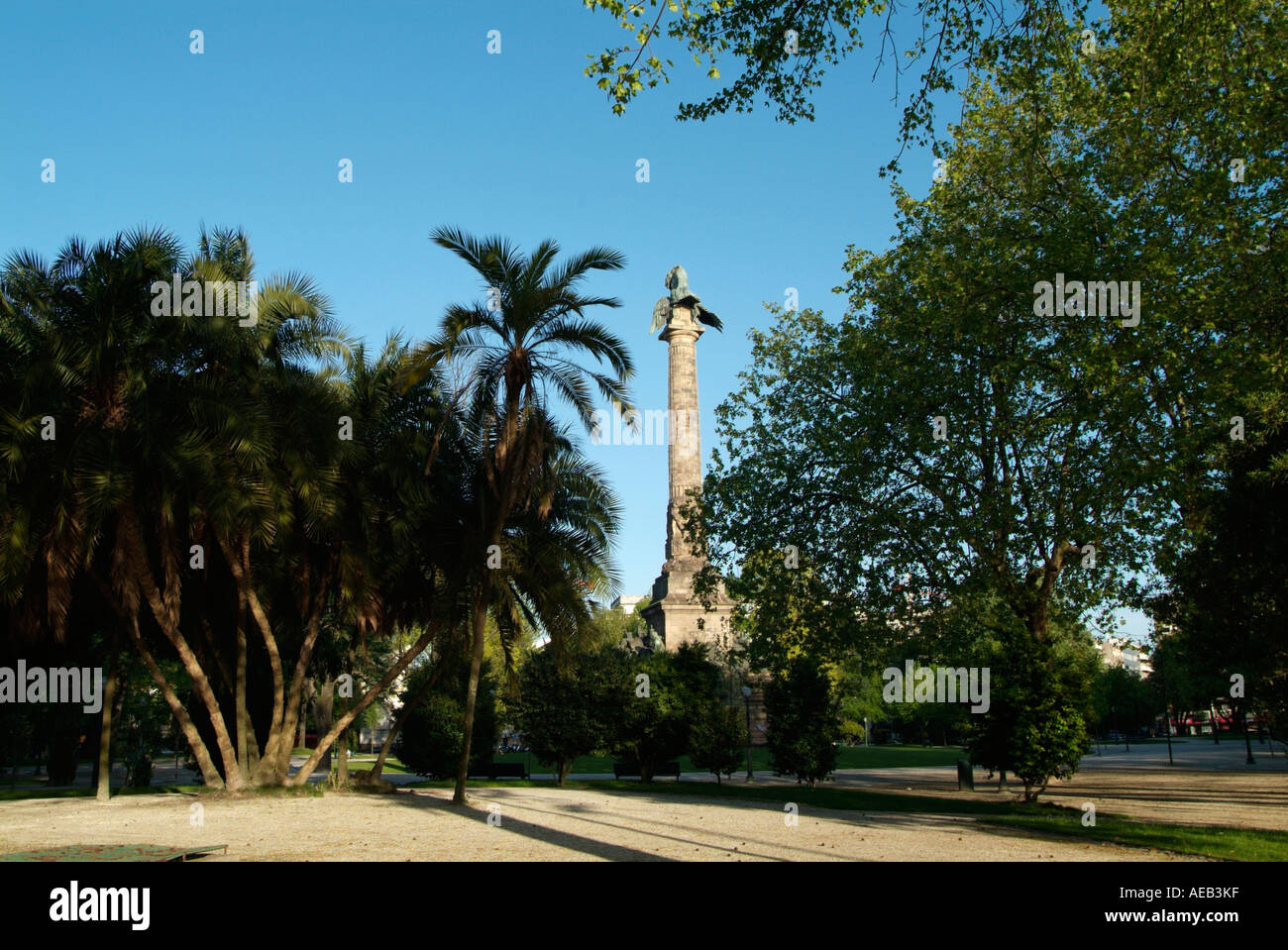 Rotunda Da Boavista Porto Portugal Stock Photo Alamy